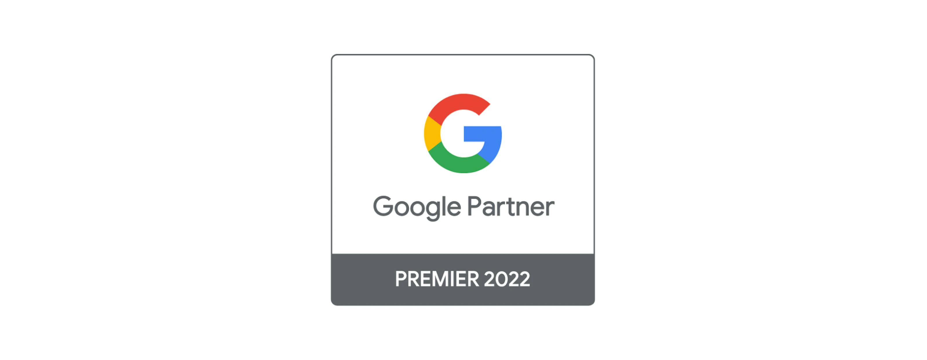 We’ve got the Google Premier Partner 2022 badge! featured image