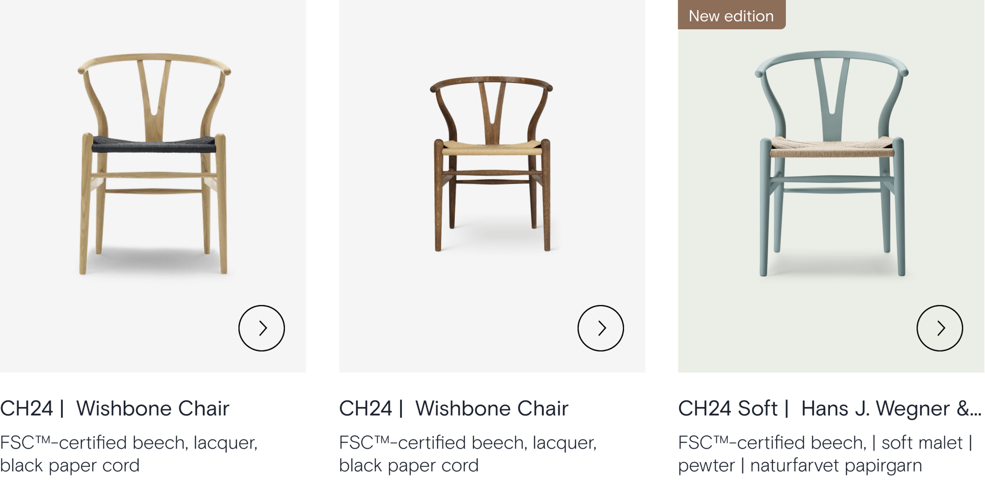 chair selection